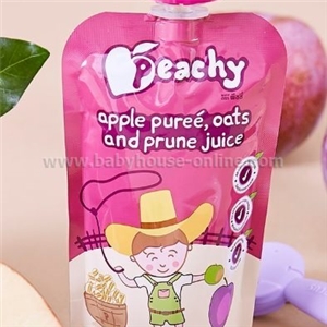 [8858954151116] Peachyแอปเปิ้ลผสมข้าวโอ๊ตและน้ำลูกพรุน