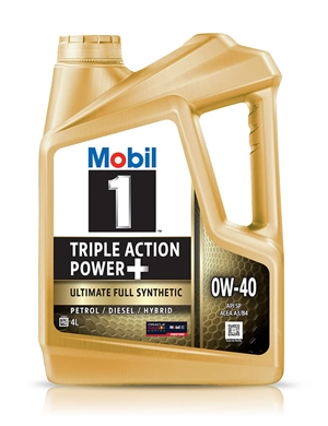 Mobil 1 0W-40 TRIPLE ACTION POWER