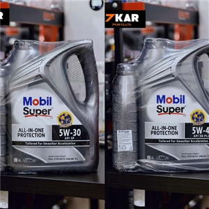 Mobil Super™ 3000 5W-30 / 5W-40 ขนาด 4 ลิตร แถม 1 ลิตร