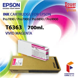 [T6363] INK CARTRIDGE FOR EPSON PRO 7890 9890 7900 9900