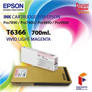 [T6366] INK CARTRIDGE FOR EPSON PRO 7890 9890 7900 9900
