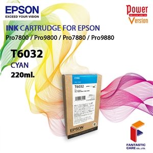 [T6032] INK CARTRIDGE FOR EPSON PRO 7800 9800 7800 9880