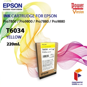 [T6034] INK CARTRIDGE FOR EPSON PRO 7800 9800 7800 9880