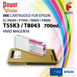 [T55K3 / T8043] INK CARTRIDGE FOR EPSON P6000 P7000 P8000 P9000