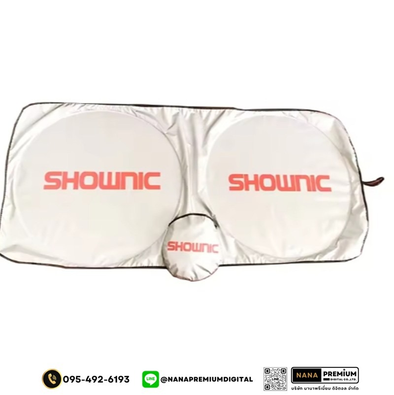  ม่านบังแดดกัน UV รถยนต์ แผ่นบังแดดในรถยนต์แบบพับเก็บได้