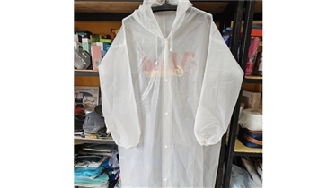 เสื้อกันฝนพกพาแบบยาว