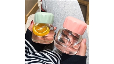 แก้วน้ำแก้วตวงในหนึ่งเดียว ดีไซน์น่ารัก พกพาสะดวก