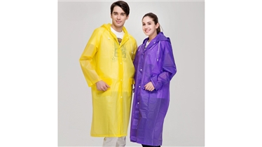 เสื้อกันฝนแฟชั่นทรงยาว ใส่สบาย พร้อมลุยทุกสภาพอากาศ