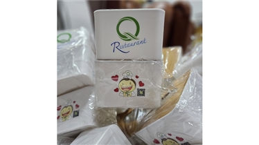 กล่องทิชชู่พลาสติกพิมพ์ลาย เพิ่มความสดใสให้ทุกโต๊ะอาหาร