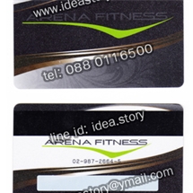 พิมพ์การ์ด pvc บัตรแถบแม่เหล็ก พิมพ์เมทัลลิกการ์ด
