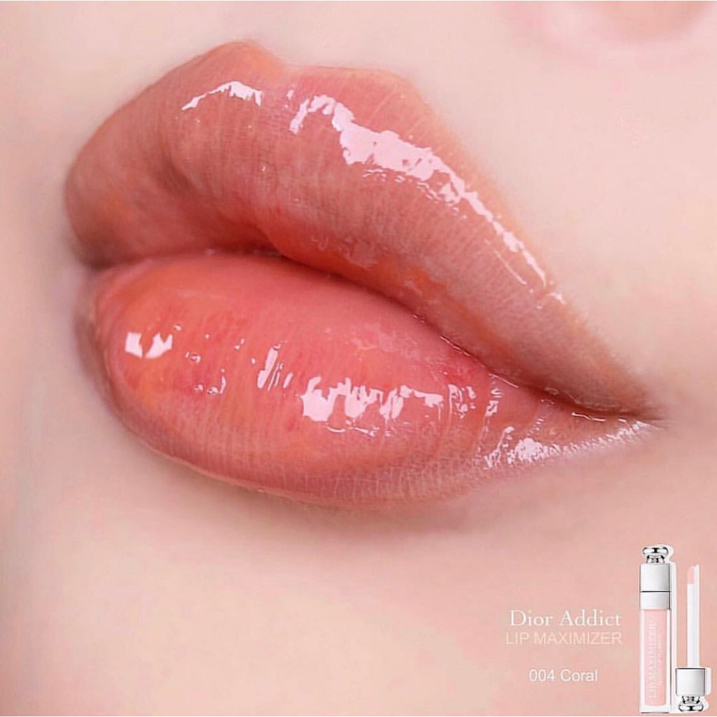 กลอสจิ๋ว - Dior Lip Maximizer 2ml. #004 Coral