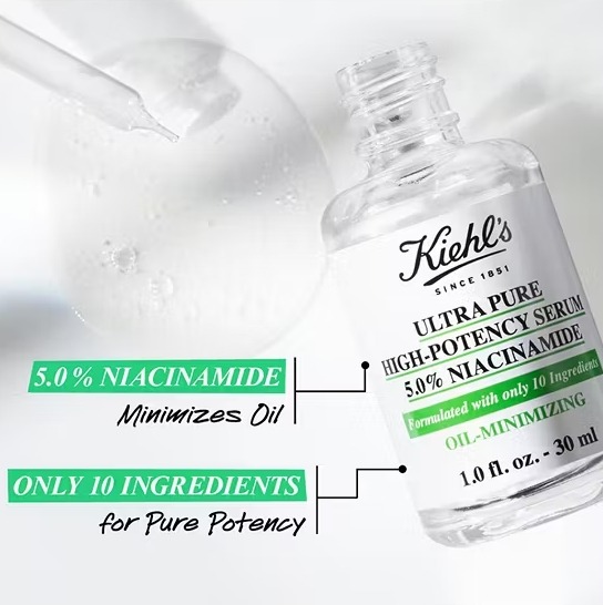 Kiehl's Ultra Pure High-Potency Niacinamide 5% ขนาด 30ml. (เคาเตอร์ 1,550฿)