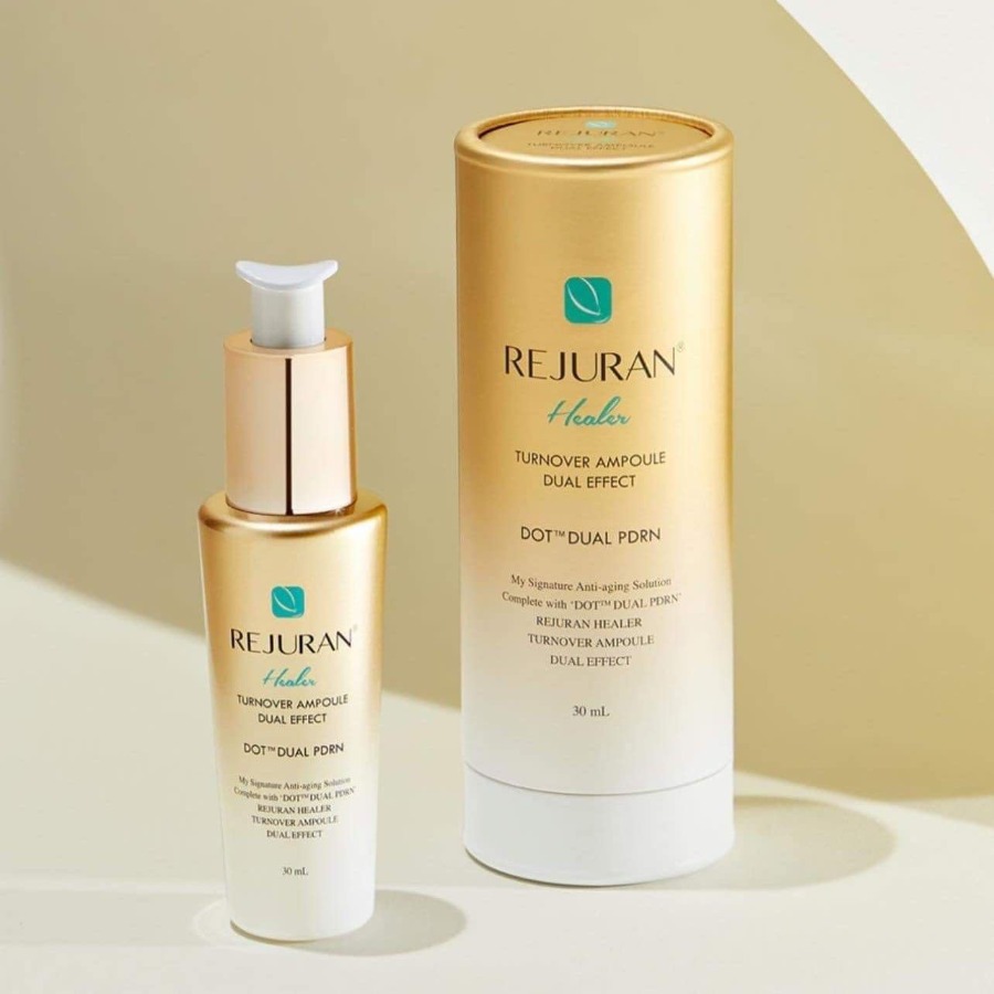 เซรั่ม ขวด/ทองกลม REJURAN Healer Turnover Ampoule Dual Effect 30 ml.