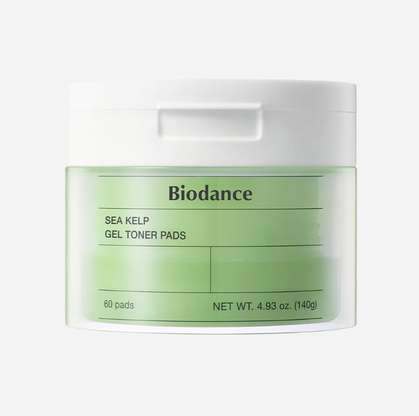 กระปุกเขียว Biodance Sea Kelp Gel Toner 60 Pads