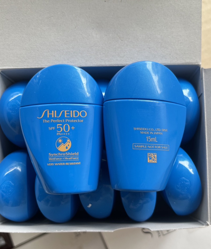 Shiseido The Perfect Protector SPF50+ PA+++ Synchro Shield WetForce x HeatForce ขนาด 15ml.
