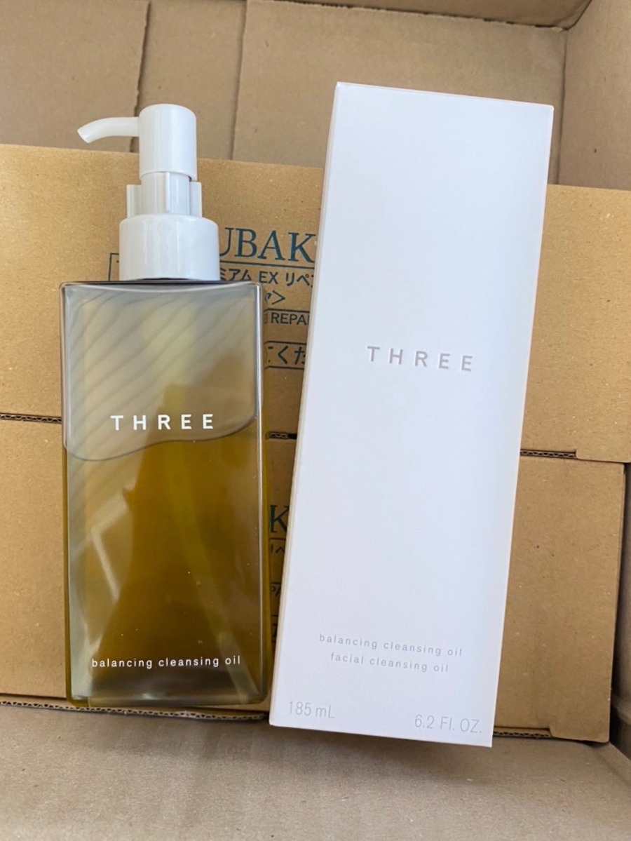 THREE Balancing Cleansing Oil N 185ml. (เคาเตอร์ 2,000฿)