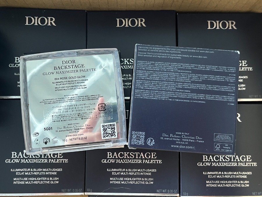 Dior Backstage Glow Maximizer Palette #004 Rose Gold Glow (เคาเตอร์ 2,340฿)