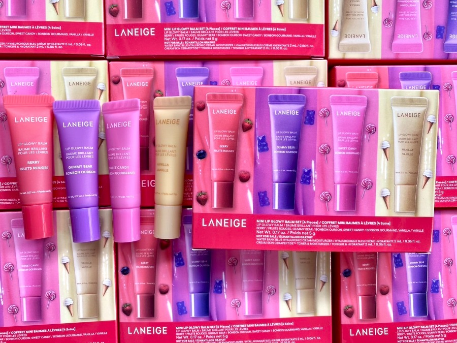 Laneige Mini Lip Glowy Balm Set (5g.x4)