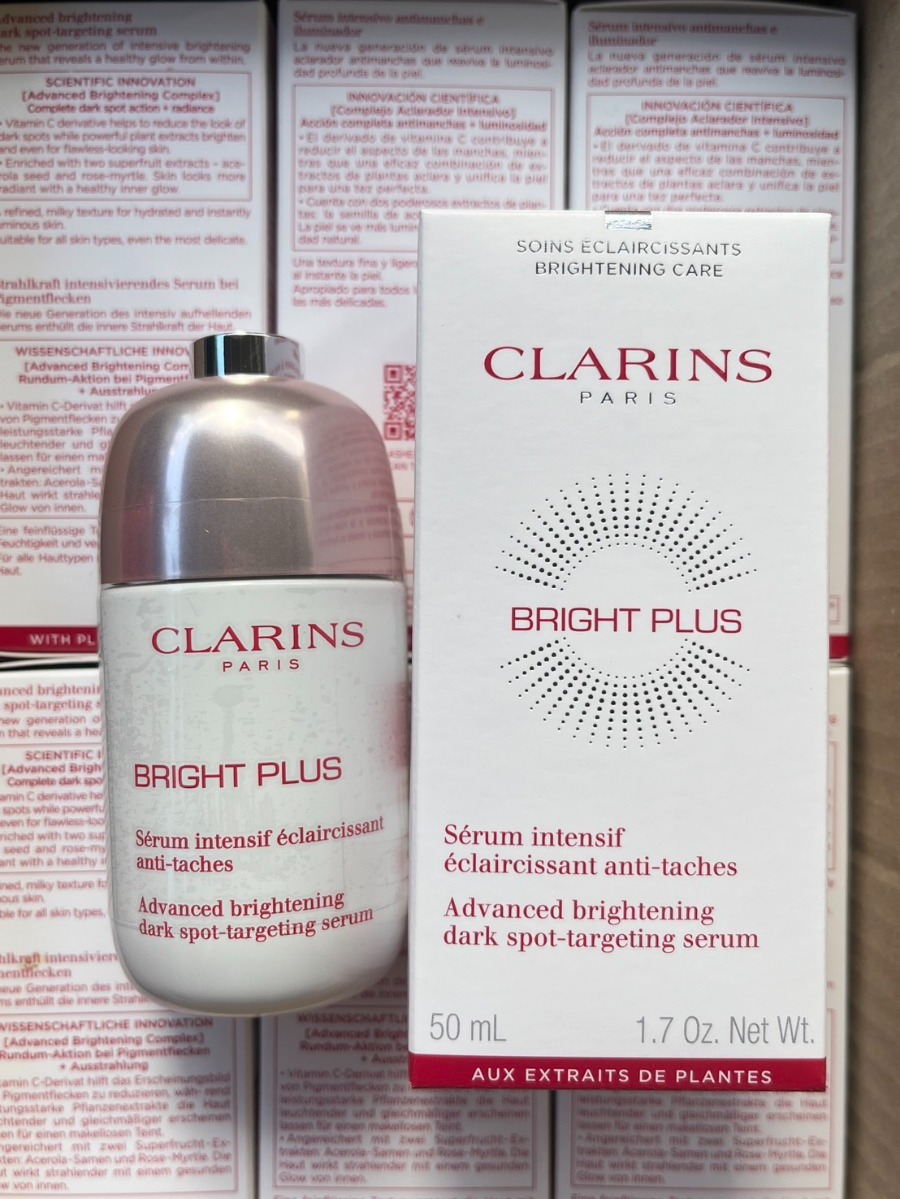 Clarins Bright Plus Advanced Brightening Dark Spot - Targeting Serum 50ml. (เคาเตอร์ 5,600฿)