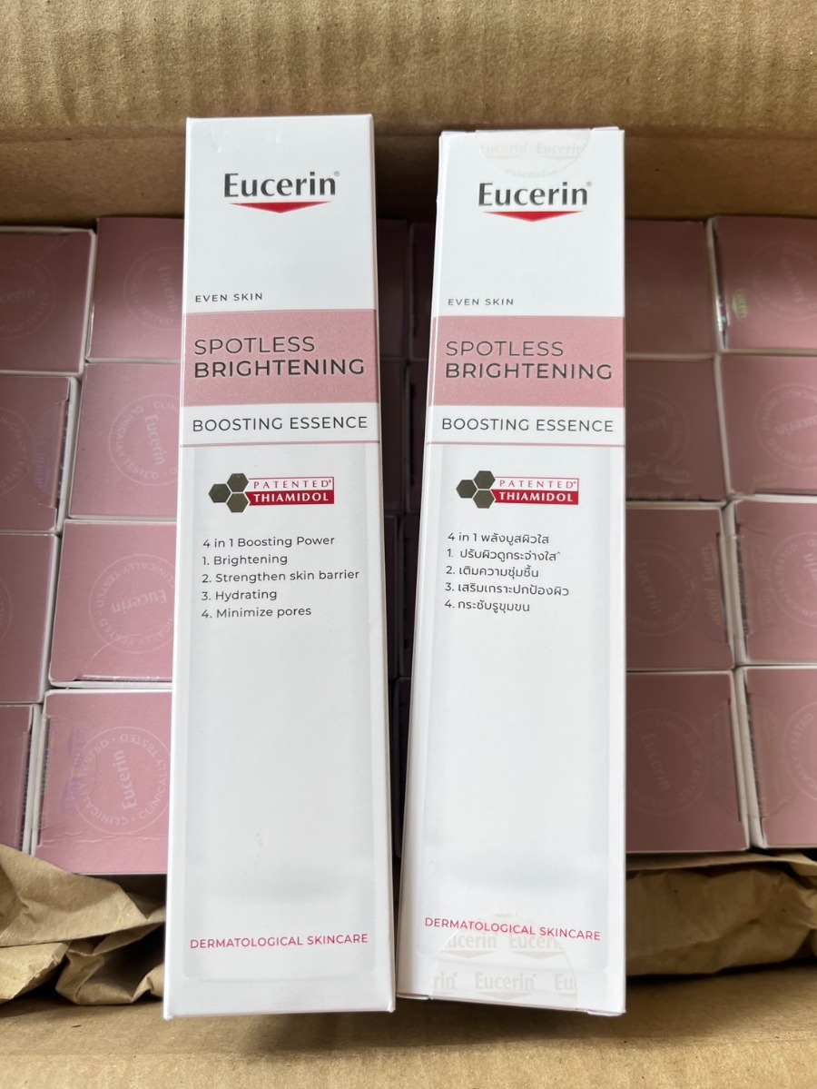 แพ็คเกจใหม่ - น้ำตบ Eucerin Spotless Brightening Boosting Essence 100ml.