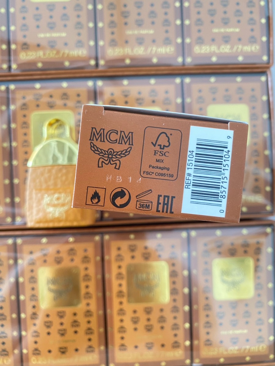 น้ำหอมจิ๋ว แบบแต้ม MCM Eau de Parfum Mode Creation Munich 7ml.