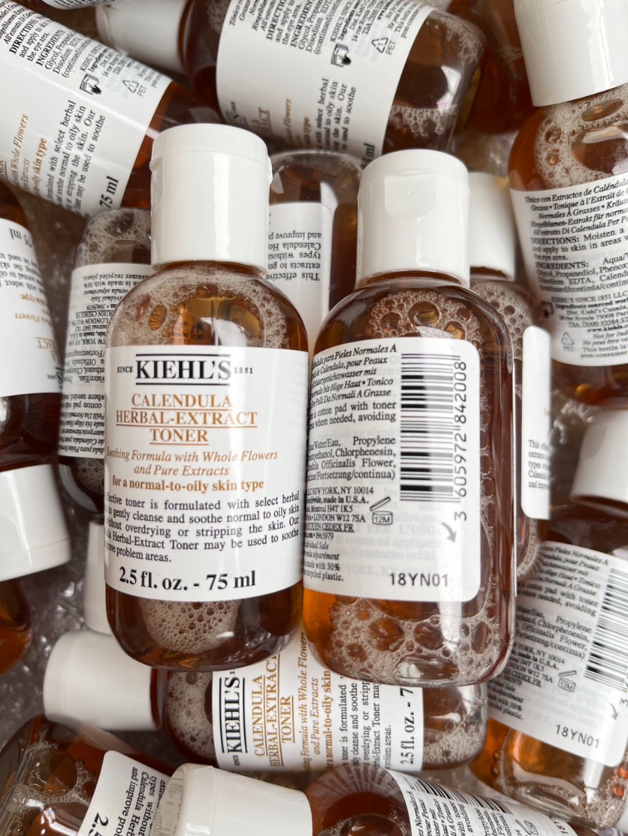 Kiehl's Calendula Herbal Extract Toner Alcohol-Free 75ml.