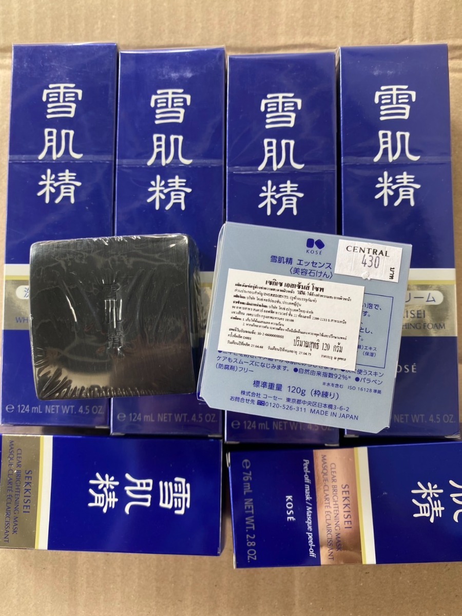 Kose Sekkisei Clear Facial Soap 120g. (เคาเตอร์ 430฿)