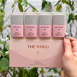 เซต The Whoo Gong Jin Hyang Hydrating Sunscreen Fluid (13ml. x 4ชิ้น)