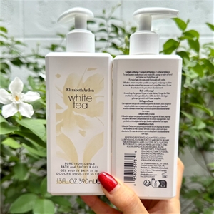 Elizabeth Arden White Tea Pure Indulgence Bath and Shower Gel 390ml.