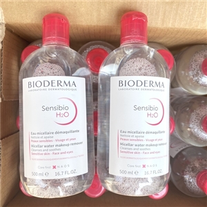 ชมพู Bioderma Sensibio H2O 500ml.