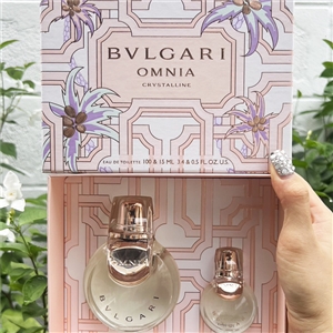 ขาว Bvlgari Omnia Crystalline Gift Set