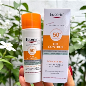 Eucerin Sun Gel-Creme Oil Control Dry Touch SPF 50+ ขนาด 50ml.