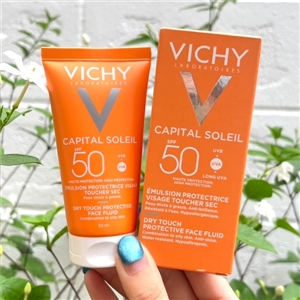 Vichy Ideal Capital Soleil Dry Touch SPF50 PA++++ 50ml.