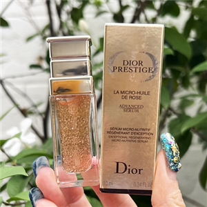 มีกล่อง เซรั่ม Dior Prestige La Micro-Huile De Rose Advanced Serum 10ml.