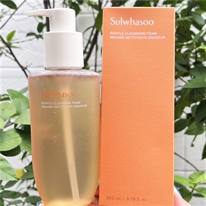 Sulwhasoo Gentle Cleansing Foam 200ml. (เคาเตอร์ 1,350฿)