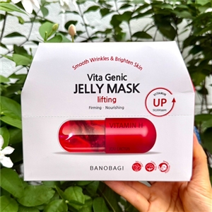 BANOBAGI Jelly Mask (ยกกล่อง10แผ่น) #แดง Lifting