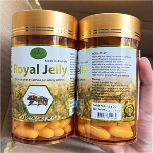 Nature’s King Royal Jelly 1000mg. (120เม็ด)