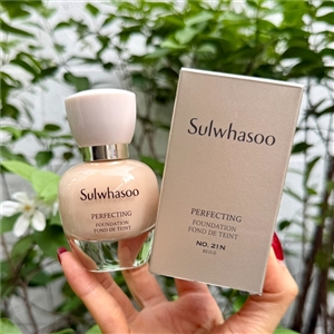 Sulwhasoo Perfecting Foundation SPF17/PA+ ขนาด 35ml.  (เคาเตอร์ 2,000฿) #21N1 ผิวขาว