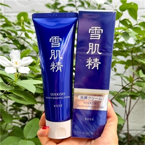 Kose Sekkisei White Washing Foam 124ml. (เคาเตอร์ 750฿)
