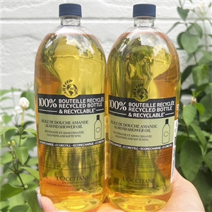 รีฟิว - L'Occitane Almond Shower Oil 500ml. (เคาเตอร์ 1,820฿)