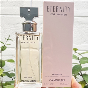 น้ำชมพู - Calvin Klein Eternity Fresh For Her EDP 100ml. (เคาเตอร์ 4,480฿)