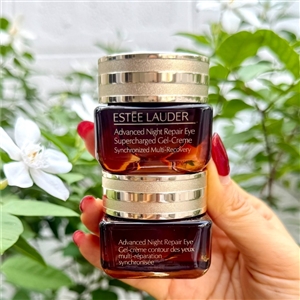 NoBox ไม่มีกล่อง - อายครีม gel ตัวใหม่ Estee Lauder Advanced Night Repair Eye Supercharged Gel-Creme ขนาด 15ml. (เคาเตอร์ 3,550฿)