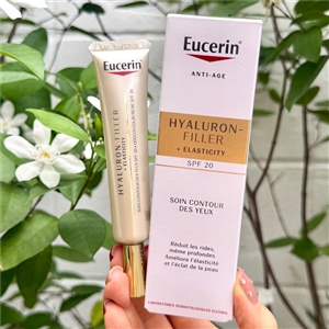 แพ็คเกจยุโรป - Eucerin Hyaluron-Filler + Elasticity Eye Cream SPF20 ขนาด 15ml.