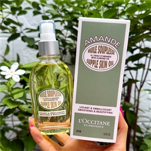 L'Occitane Almond Supple Skin Oil 100ml. (เคาเตอร์ 2,390฿)