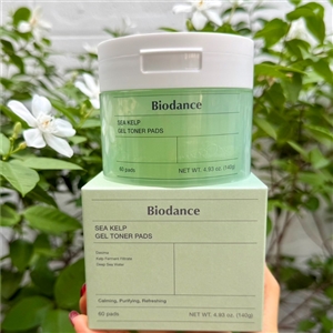 กระปุกเขียว Biodance Sea Kelp Gel Toner 60 Pads