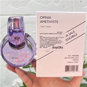 กล่อง/เทสเตอร์ - Bvlgari Omnia Amethyste Eau De Toilette 100ml. (เคาเตอร์ 6,300฿)