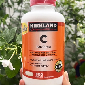 Kirkland Signature Vitamin C 1000mg. (500Tablets)