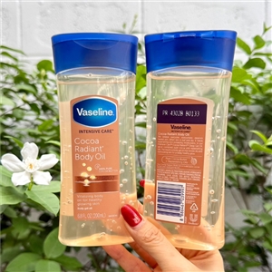 Vaseline Intensive Care Cocoa Radiant Body Gel Oil 200ml.