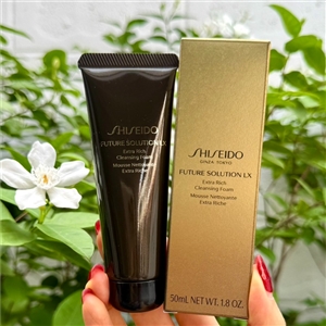 โฟม Shiseido Future Solution LX Extra Rich Cleansing Foam 50ml.