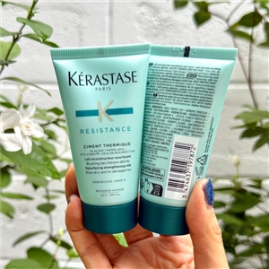 หลอดเขียว Kerastase Restistance Ciment Thermique Resurfacing Strengthe Milk 50ml.